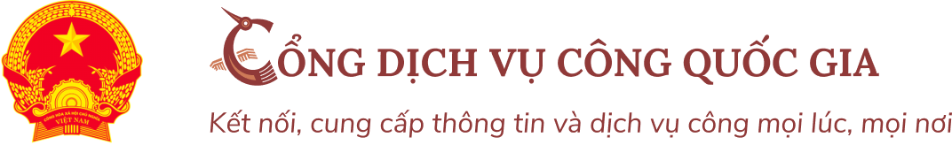 CỔNG DỊCH VỤ CÔNG QUỐC GIA